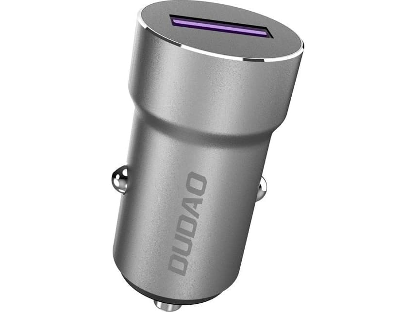 Dudao R4Pro päivitys auton virtalähde 22.5W harmaa