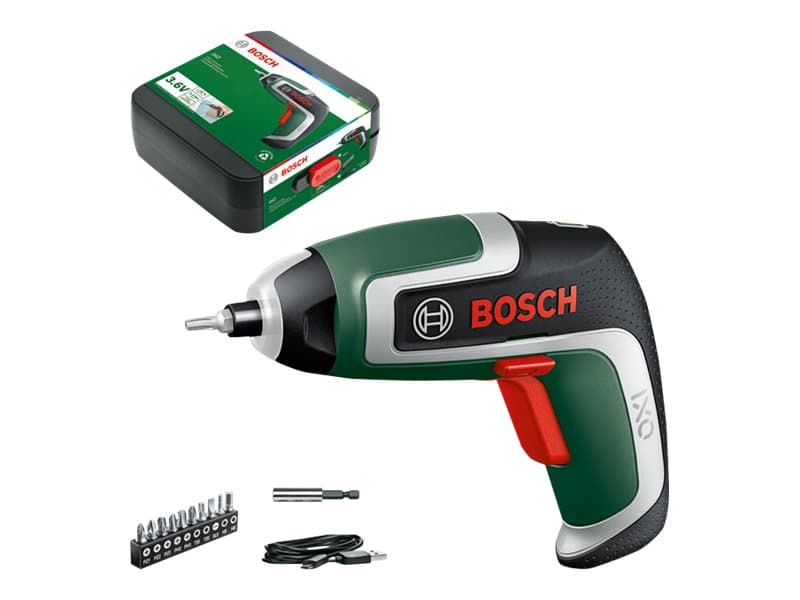 Bosch 0 603 9E0 000, Akkuruuvinväännin, Pistoolikahva, Magneettinen kärkirasia, Musta, Vihreä, Harjaton, 235 RPM