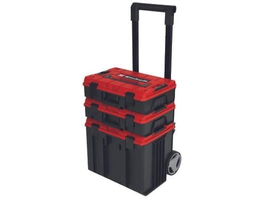 Einhell E-Case Tower, Musta, Punainen, Polypropeeni (PP), Lämmönkestävä, Splash resistant, 415 x 273 x 320 mm, 1,01 kg, 450 mm
