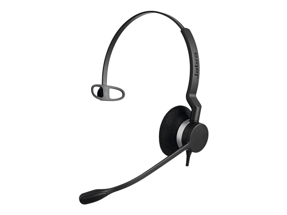 Jabra Biz 2300, Langallinen, Toimisto/puhelukeskus, 150 - 4500 Hz, 49 g, Kuulokkeet, musta