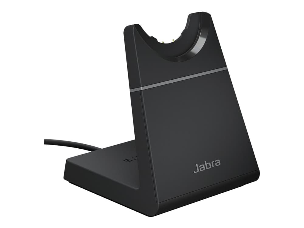 Jabra - Opladningsstander - sort - for Evolve2 65 MS Mono, Evolve2 65 MS Stereo, Evolve2 65 UC Mono, Evolve2 65 UC Stereo
