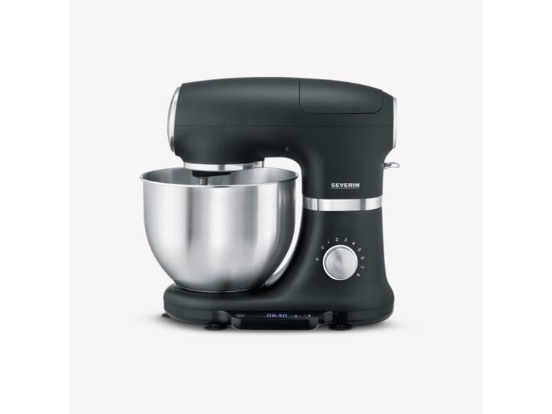 Severin KM 3898, 5,5 L, musta, Hopea, Ruostumaton teräs, 1000 W, 380 mm, 235 mm