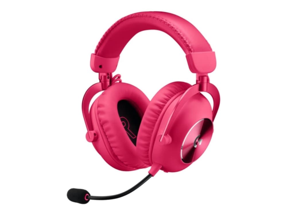 Logitech G PRO X 2 LIGHTSPEED, Langallinen & langaton, Pelaaminen, 20 - 20000 Hz, 345 g, Kuulokkeet, Magenta