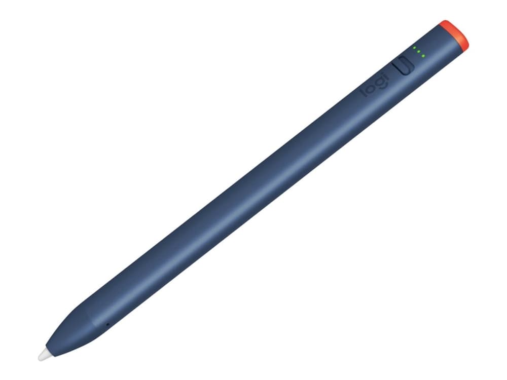 Logitech Crayon for Education, Tabletti, Apple, Sininen, Oranssi, iPad Pro 12.9-inch iPad Pro 12.9-inch (6th gen) Model: A2436, A2764, A2437, A2766 iPad Pro..., Valkoinen, Akryylinitriilibutadieenistyreeni (ABS), Alumiini, Polykarbonaatti (PC)