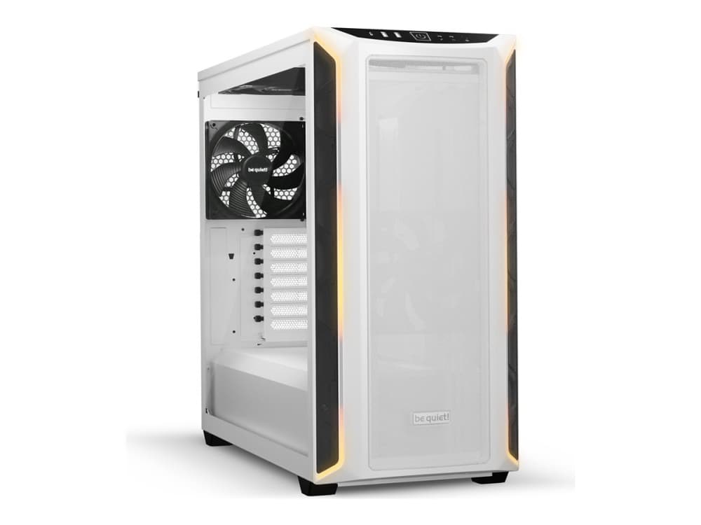be quiet! Shadow Base 800 DX White, Midi Tower, PC, Valkoinen, ATX, EATX, mikro ATX, Mini-ITX, Akryylinitriilibutadieenistyreeni (ABS), Terästä, Karkaistu lasi, Multi