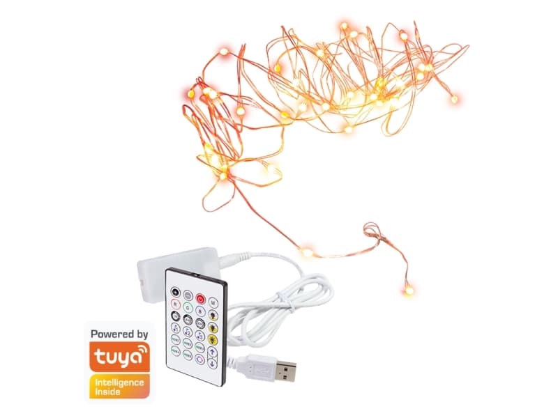 LogiLink WiFi Smart Music Melody FairLight Strip, 5m, Tuya compatible