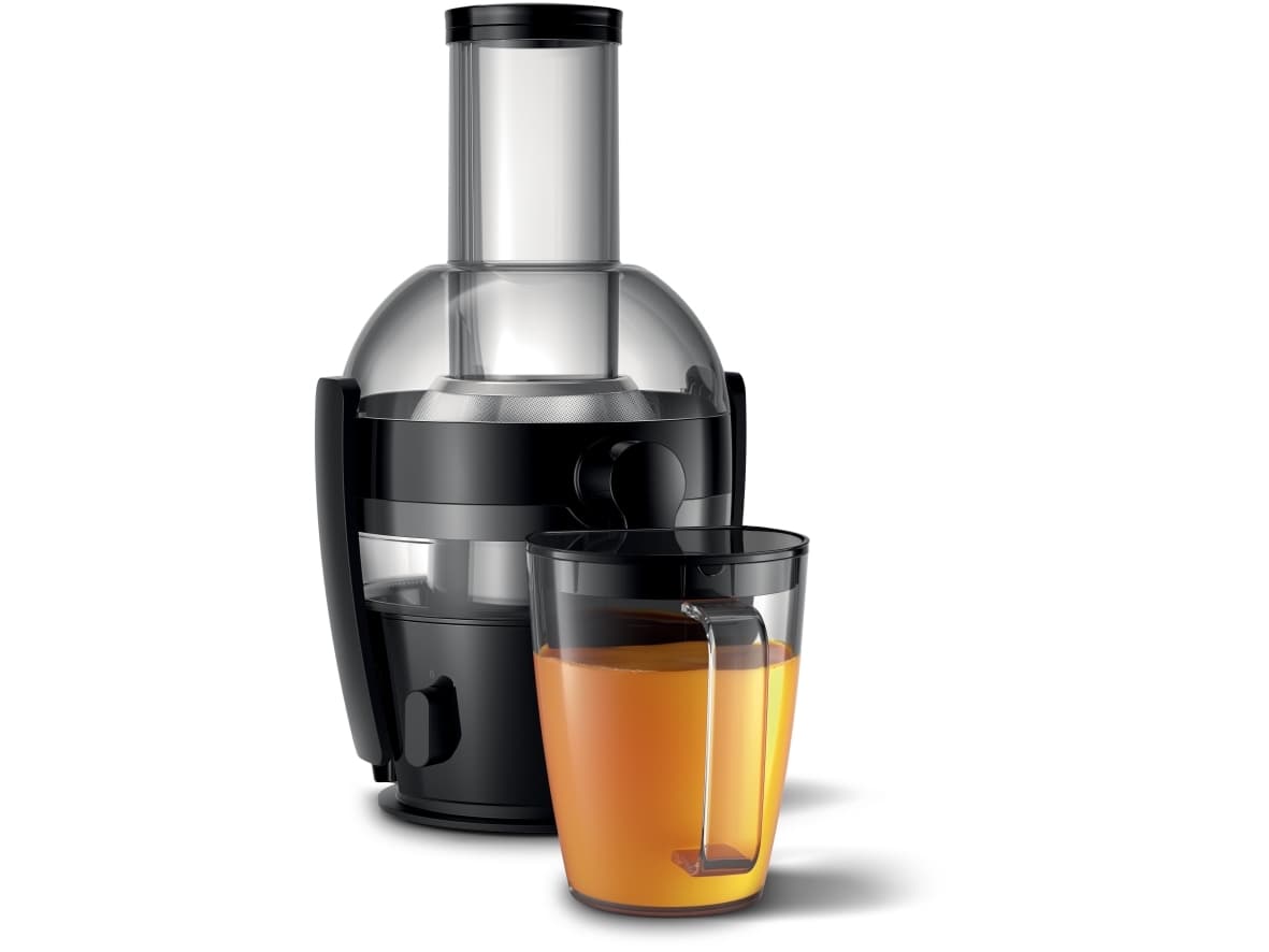 Philips Viva Collection HR1855/70 -mehulinko, Keskipakoinen mehustin, LED, 1,2 L, 0,8 L, 7,5 cm, 1 m