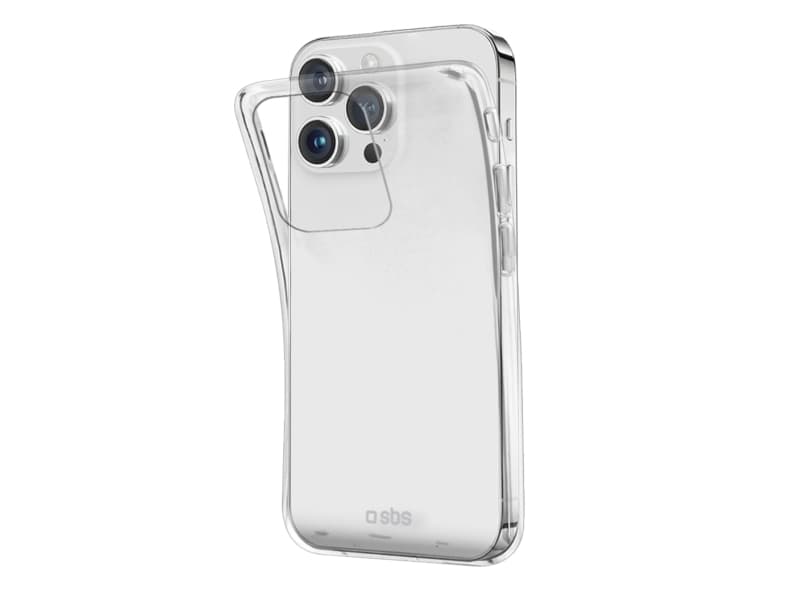 SBS TESKINIP1567PT, Suojus, Apple, iPhone 15 Pro Max, 17 cm (6.7), Läpinäkyvä