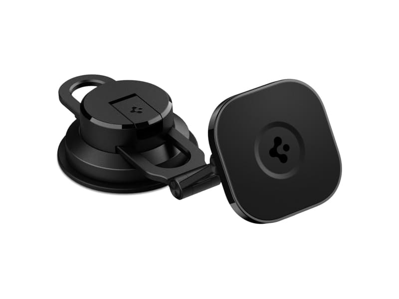 Spigen ACP04630, Matkapuhelin/älypuhelin, Aktiivinen teline, Auto, Musta