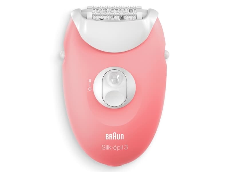 Braun Braun Braun Silk-épil 3-176, epilaattori (vaaleanpunainen/valkoinen)