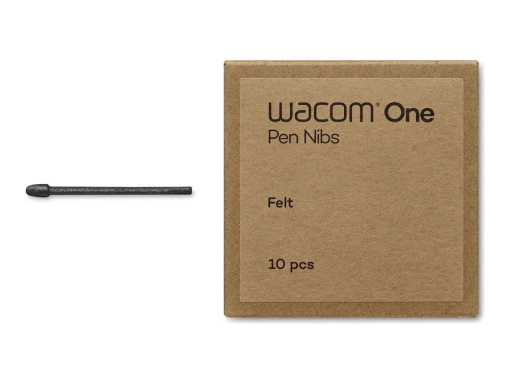 Wacom ACK24919Z, Kynänkärki, Wacom, Wacom One Standard Pen, Musta, Huopa, 10 kpl