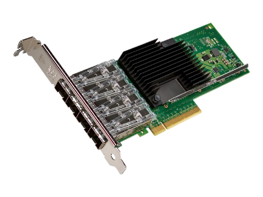 Intel Ethernet Converged Network Adapter X710-DA4 - Verkkosovitin - PCIe 3.0 x8 - 10 Gigabitin SFP+ x 4