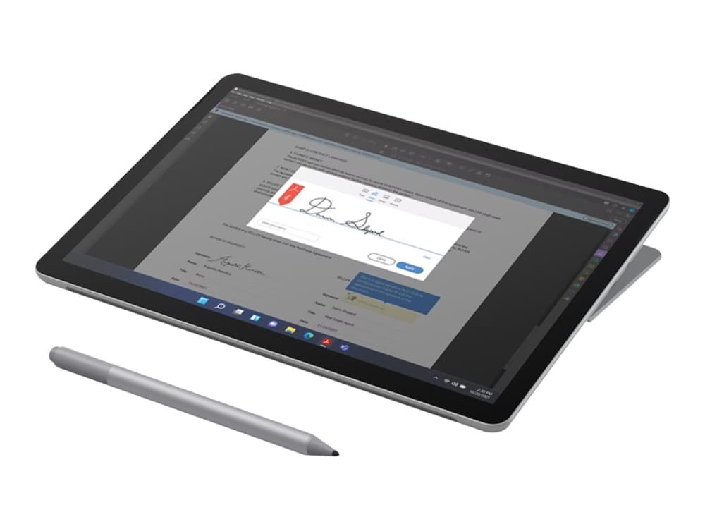 Microsoft Surface Go 4, 26,7 cm (10.5), 1920 x 1280 pikseliä, 128 GB, 8 GB, Windows 11 Pro, Platina