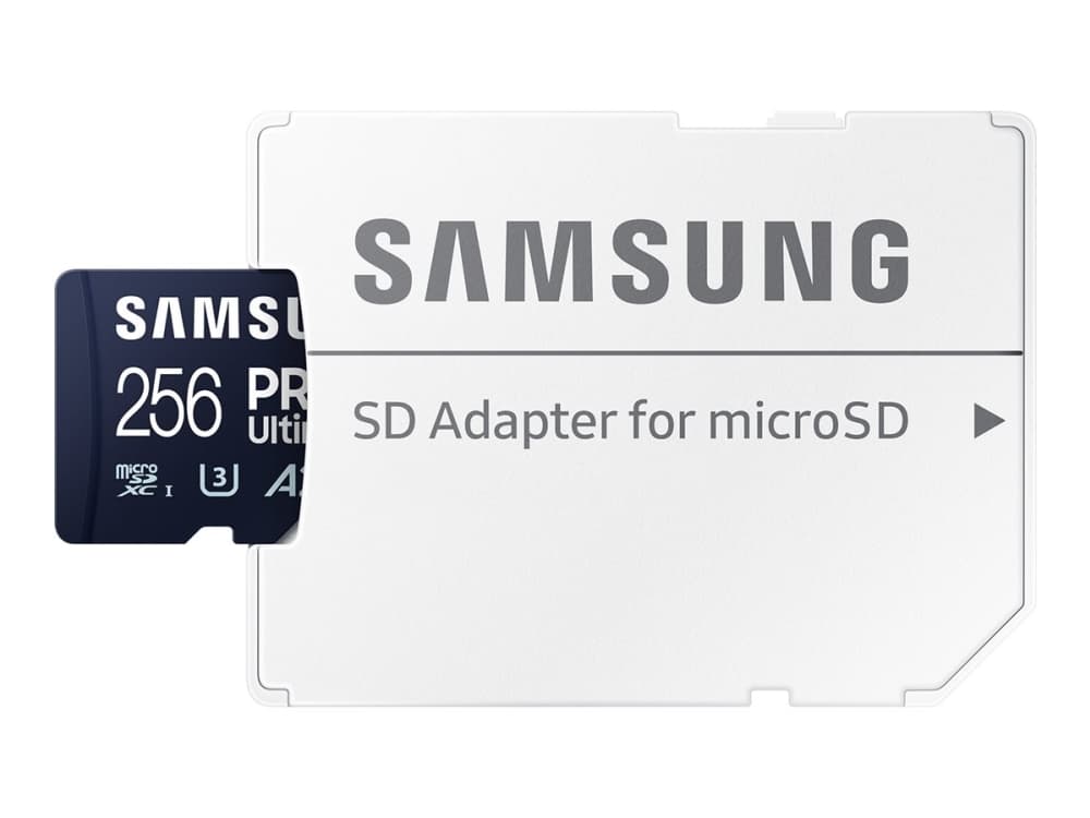 Samsung - Flash-muistikortti (microSDXC-SD-sovitin mukana) - 256 GB