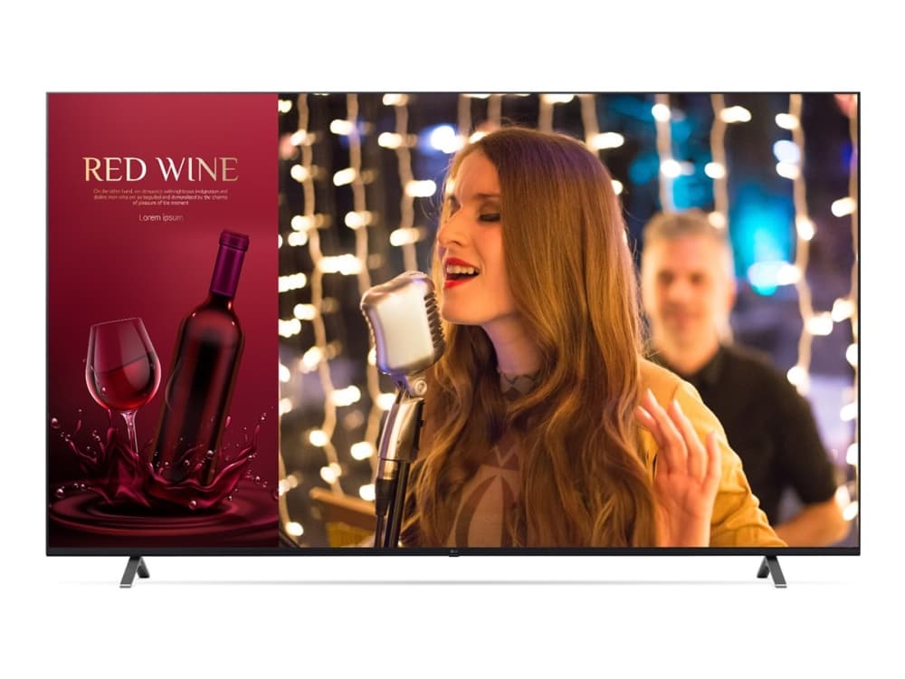 LG 86UN640S, Digitaalinen litteä infotaulu, 2,18 m (86), LCD, 3840 x 2160 pikseliä, Wi-Fi