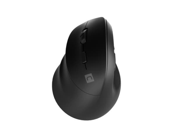 NATEC CRAKE 2, Vasenkätinen, Vaakasuuntainen muotoilu, Optinen, Bluetooth, 2400 DPI, Musta