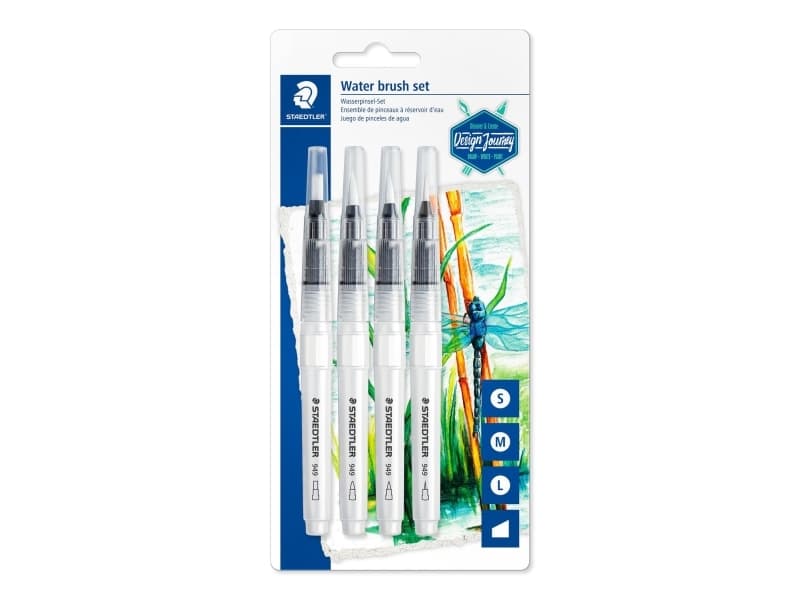 Staedtler 949, Sivellinsarja, sekalainen, Nylon, 4 kpl