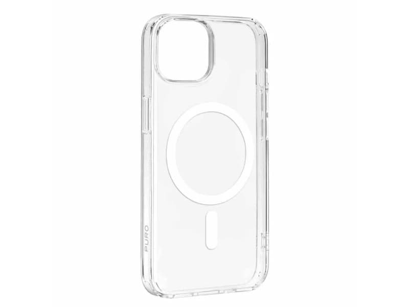 PURO PUIPC1567LITEMAGTR, Suojus, Apple, IPhone 15 Plus, 17 cm (6.7), Läpinäkyvä