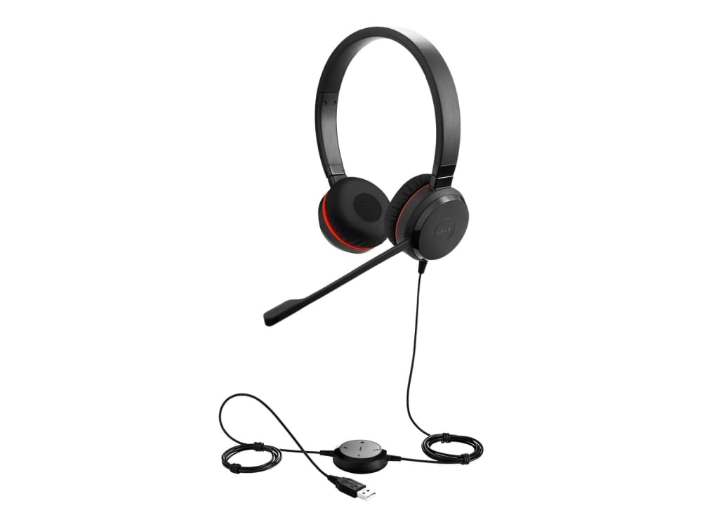 Jabra Evolve 30 II UC Stereo Kuulokkeet Langallinen Pääpanta Toimisto/puhelukeskus USB A-tyyppi musta, Langallinen, Toimisto/puhelukeskus, 150 - 7000 Hz, 171 g, Kuulokkeet, Musta