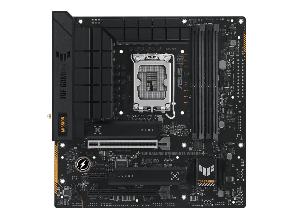 Emolevy Asus Emolevy TUF GAMING B760M-BTF WI FI D4 s1700 DDR4 DP mATX Asus Emolevy TUF GAMING B760M-BTF WI FI D4 s1700 DDR4 DP mATX