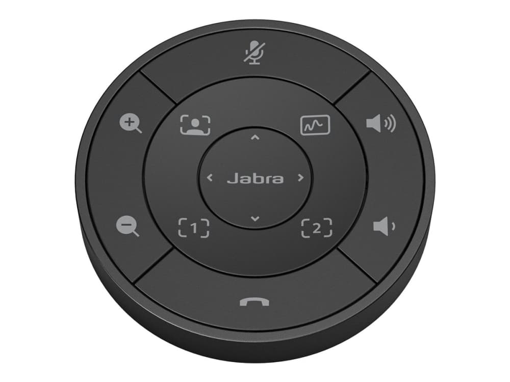 Jabra PanaCast 50 Remote, Kaukosäädin, Musta, Vastaanotto, Jabra, PanaCast 50, 77 mm