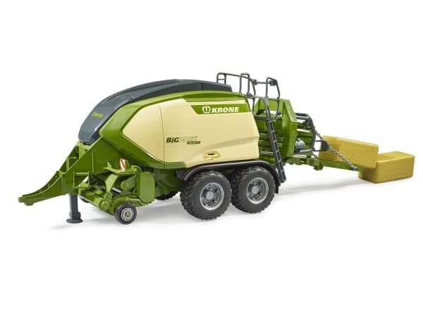 Bruder - Krone BiG Pack 1290 HDP VC, jossa on 2 neliöpaalia