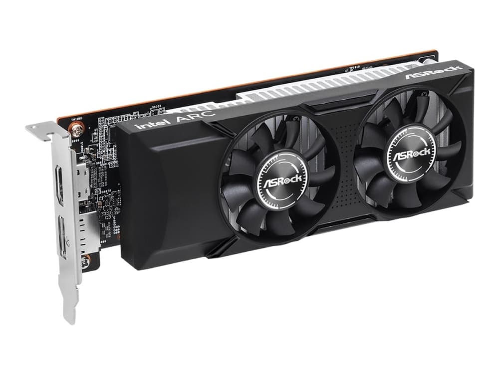 Asrock Intel Arc A310 Low Profile 4GB, Arc A310, 4 GB, GDDR6, 64 bittiä, 7680 x 4320 pikseliä, PCI Express x8 4.0
