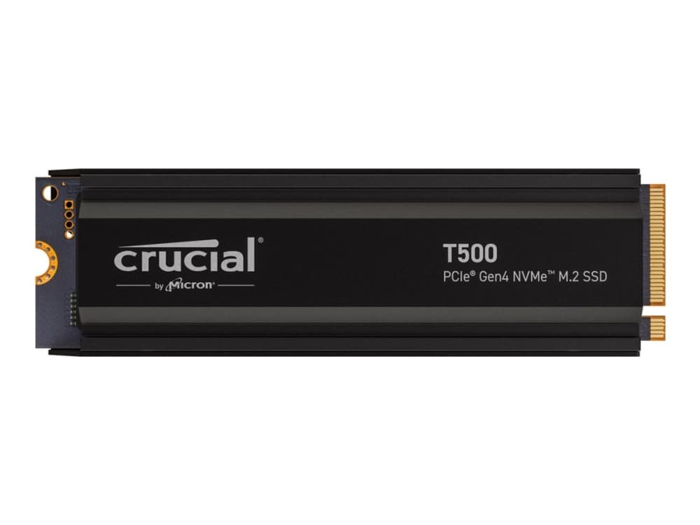 Crucial T500 - SSD - 2 TB - sisäinen - PCIe 4.0 (NVMe)