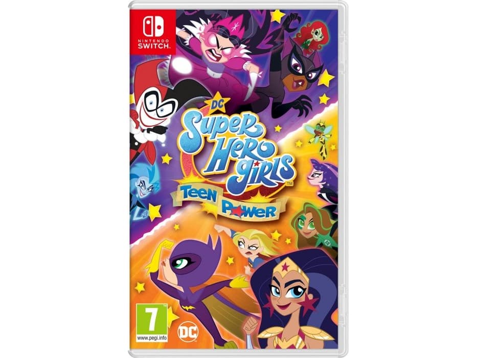 Nintendo DC Super Hero Girls: Teen Power, Nintendo Switch, E10+ (Kaikki 10+)