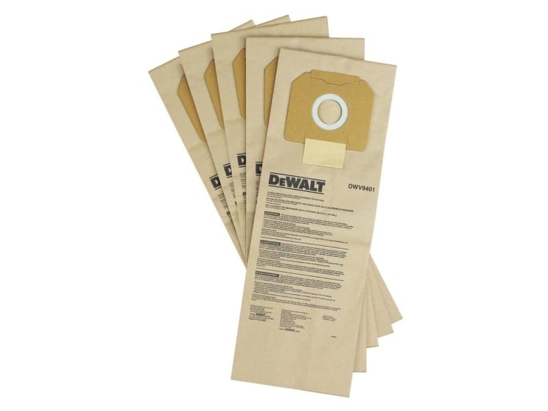 DEWALT VACUUM VACUUM PUSSIT DWV902 5 kpl.