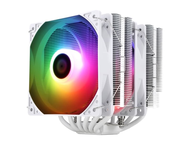 Thermalright Peerless Assassin 120 SE WHITE ARGB, Ilmanjäähdytin, 12 cm, 66,17 cfm, Valkoinen
