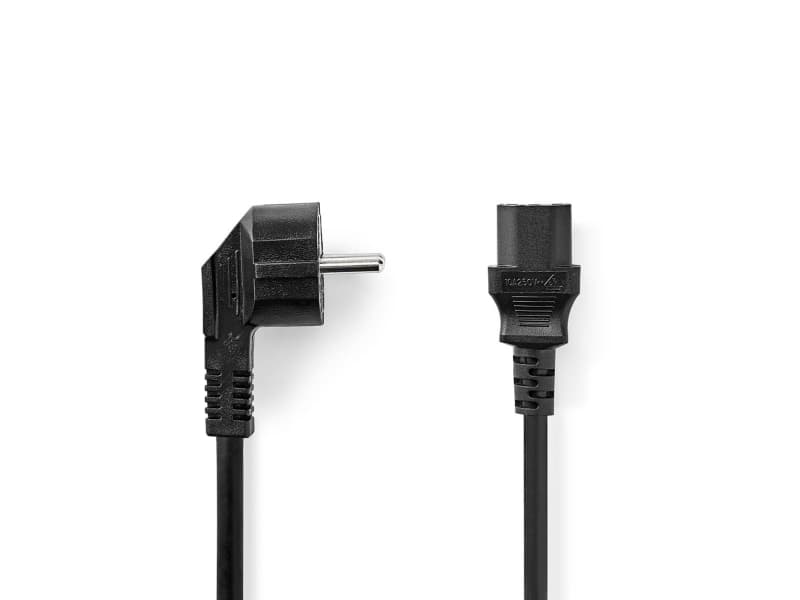 Nedis CEGL10000BK50, 5 m, CEE7/7, C13-liitin, 250 V