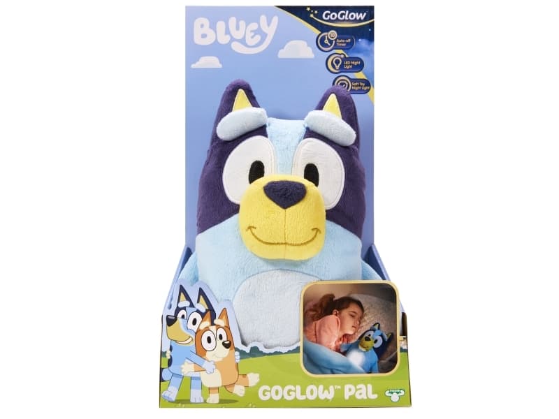 Luminous Bluey nukkuva nallekaveri