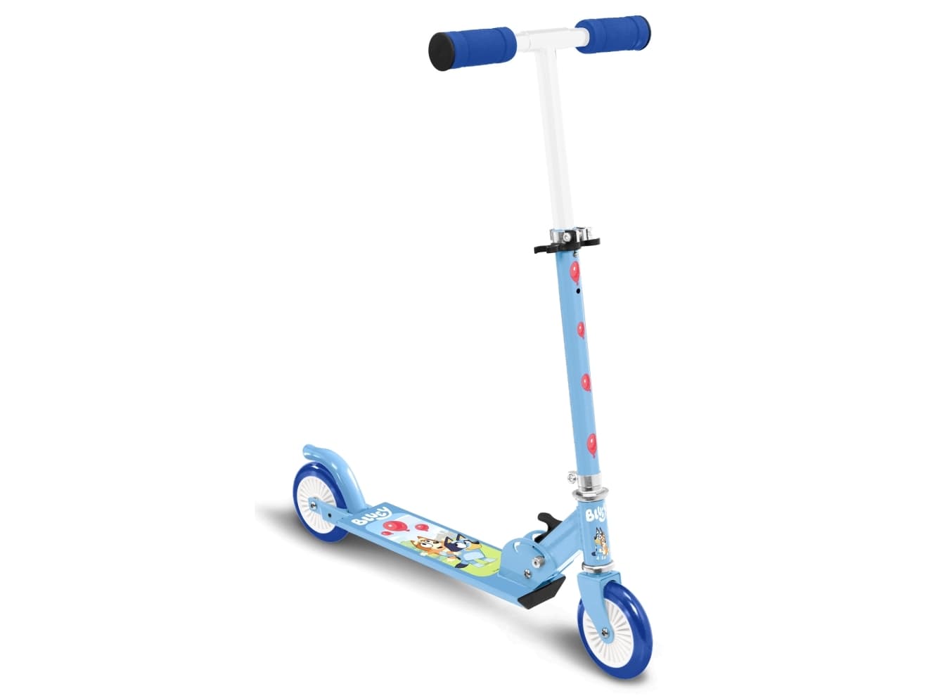 Bluey skootteri, kokoontaitettava