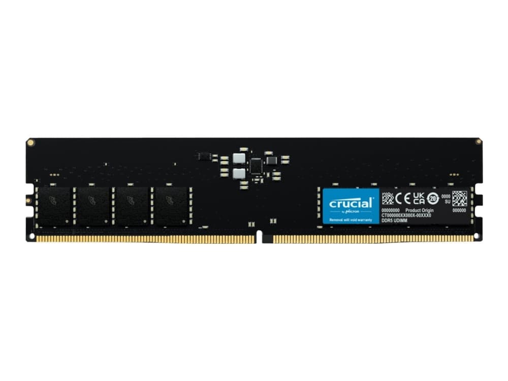 Crucial - DDR5 - moduuli - 16 GB - DIMM 288-nastainen - 5600 MHz / PC5-44800 - puskuroimaton