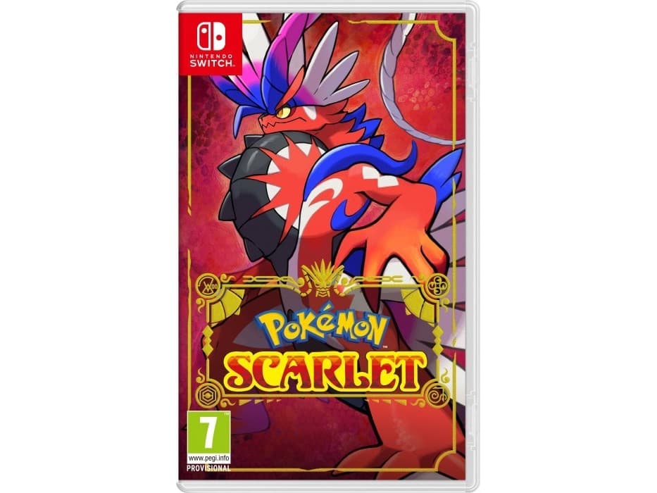 Nintendo Pokémon Scarlet, Nintendo Switch, RP (odottaa luokitusta), Fyysinen media