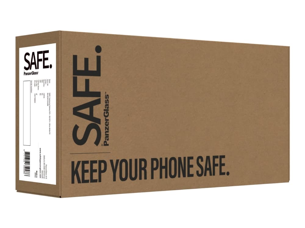 PanzerGlass SAFE by Samsung Galaxy S22+ 2023 UWF**BULK*, Samsung, Samsung - Galaxy S23+, Samsung - Galaxy S22+, Asennus kuivana, Naarmuuntumisenkestävä, Iskunkestävä, Läpinäkyvä