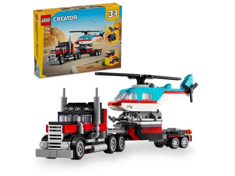 LEGO Creator 31146 Palikkarekka ja helikopteri