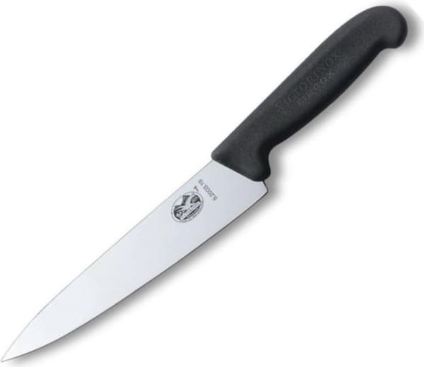Kokkiveitsi Victorinox Fibrox terä 22 cm Musta,