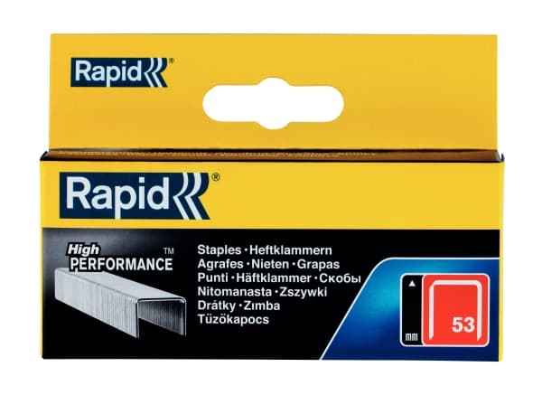 Rapid® Klamme tyyppi 53 / 8 mm 2500 stk