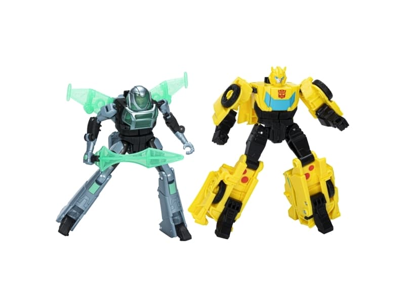 Transformers EarthSpark Cyber-Combiner Bumblebee ja Mo Malto -toimintafiguurit