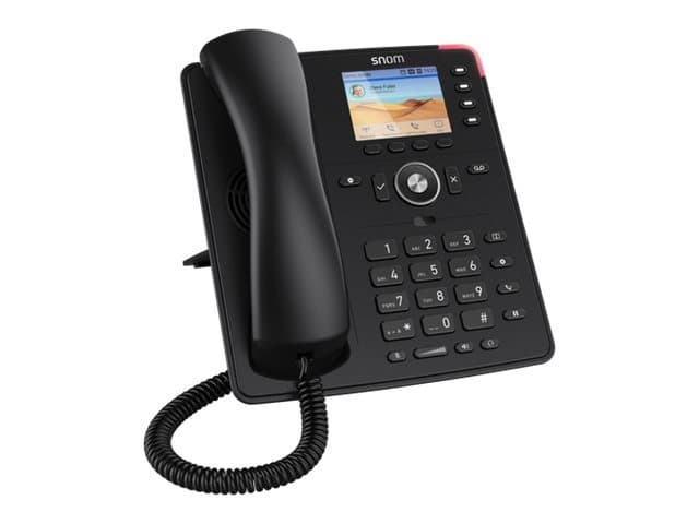SNOM D713 VOIP-puhelin SIP Gigabit Musta