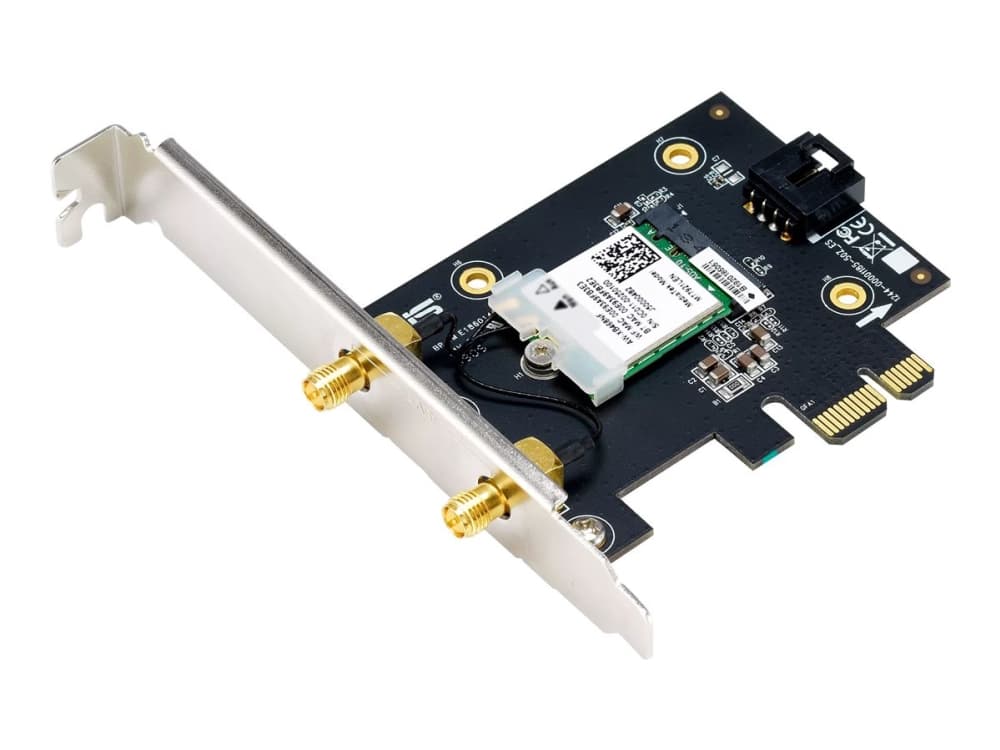 ASUS PCE-AX1800 BT5.2, Sisäinen, Langaton, PCI Express, WLAN / Bluetooth, Wi-Fi 6 (802.11ax), 1775 Mbit/s