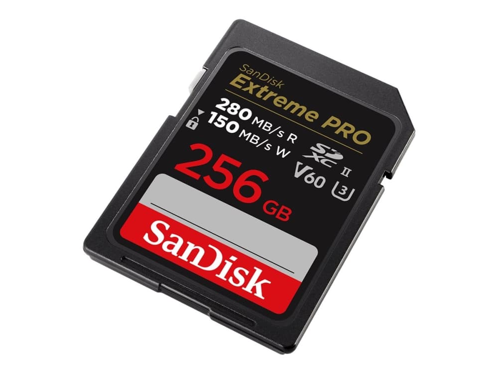 SanDisk SDSDXEP-256G-GN4IN, 256 GB, SDXC, luokka 10, UHS-II, 280 MB/s, 100 MB/s