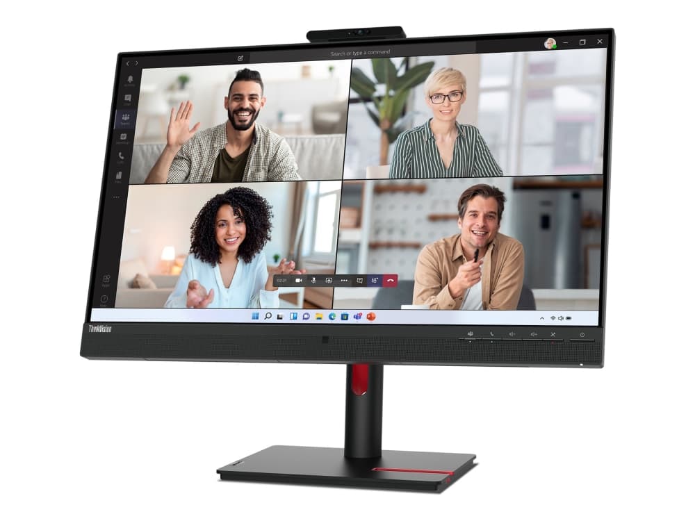 Lenovo ThinkVision T27hv-30, 68,6 cm (27), 2560 x 1440 pikseliä, Quad HD, LED, 6 ms, Musta