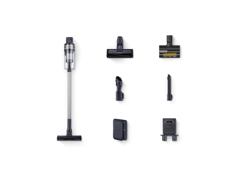 Samsung VS15A60AGR5, 2-in-1-varsi-imuri, Pussiton, Hopea, Kuiva, HEPA, Sykloninen/suodattava