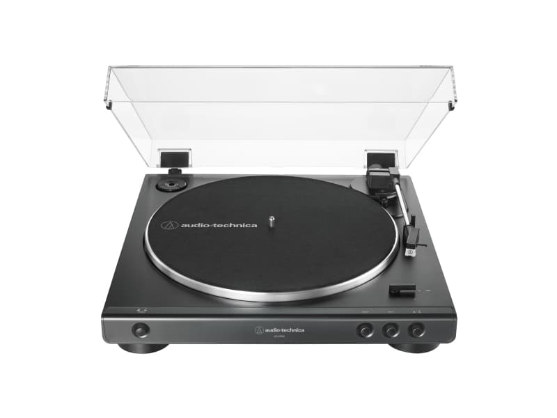 AT-LP60XBK(musta, integroitu fono-esivahvistin, täysin automaattinen toiminta)