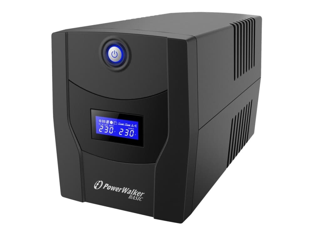 PowerWalker Basic VI 2200 STL - UPS - AC 162 - 290 V - 1320 Watt - 2200 VA - 9 At - USB - lähtöliittimet: 4 kpl