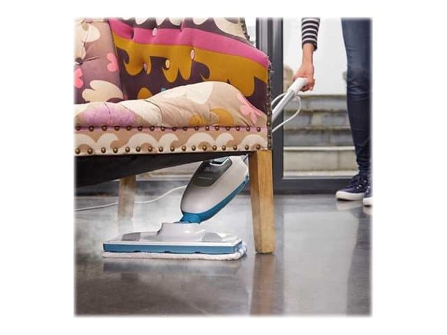 Black & Decker FSMH13E10, Valkoinen, Painikkeet, 4,8 m, 1300 W, 25 s, 15 min