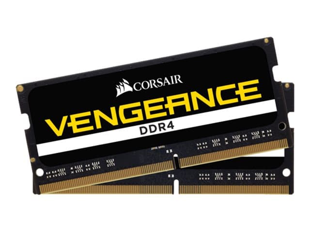 Corsair Vengeance CMSX32GX4M2A3200C22, 32 GB, 2 x 16 GB, DDR4, 3200 MHz, 260-pin SO-DIMM